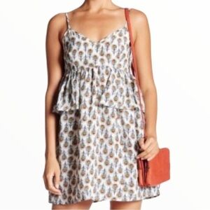 oat+fawn | Peacock Feather Sundress Medium anthropology